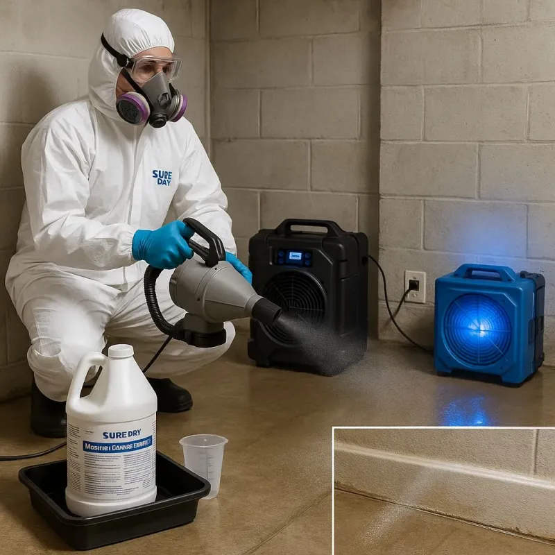 Sanitization and Odor Removal process in North Hampton, NH