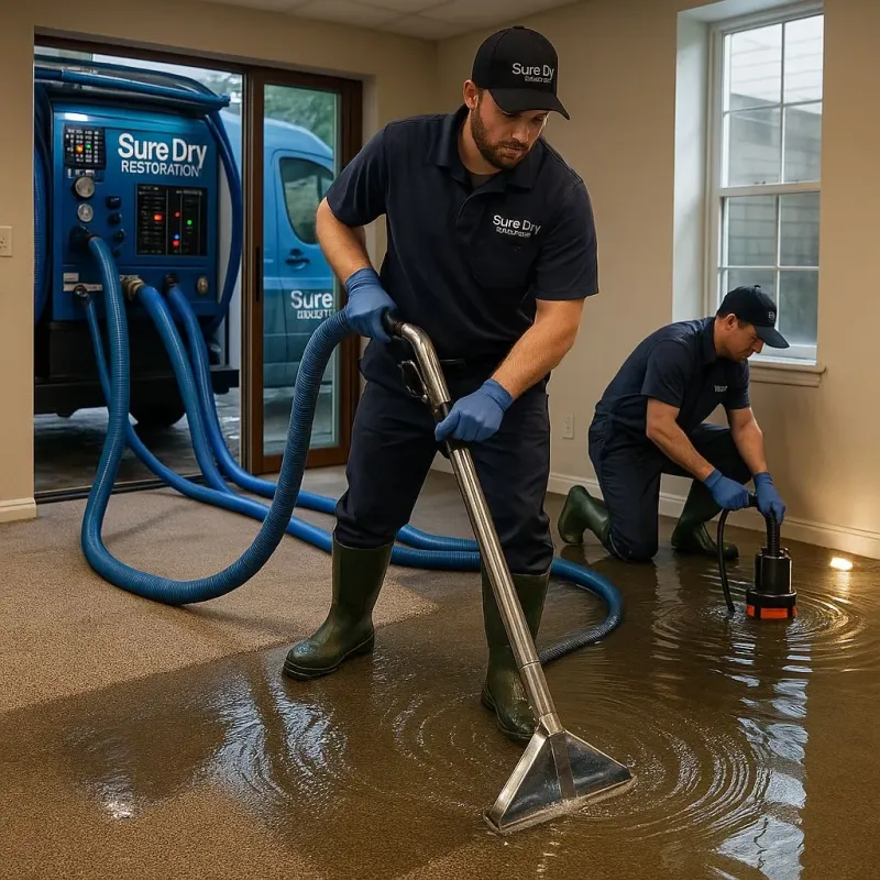 Water Extraction and Removal process in North Hampton, NH